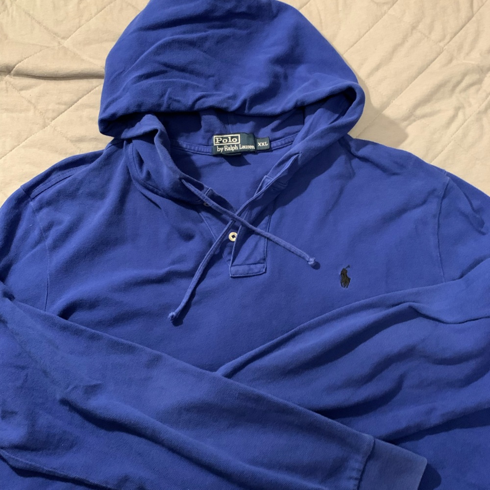 POLO Men’s Classic knit long sleeve with hood